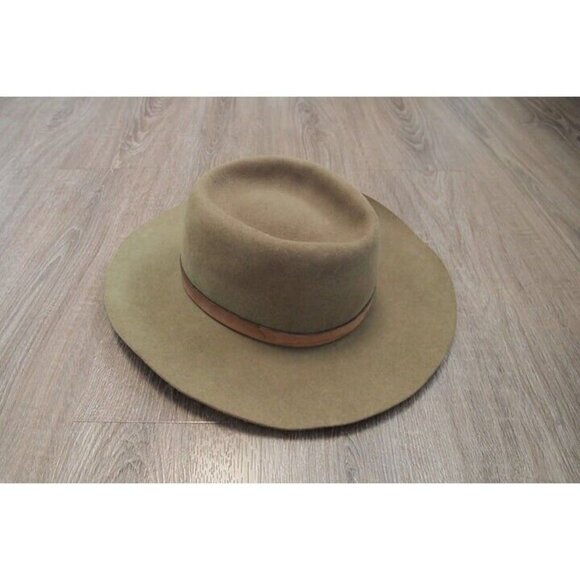 Bailey Columbia Wool Pinch Front Cassidy Crown Western Hat | Green main image 6